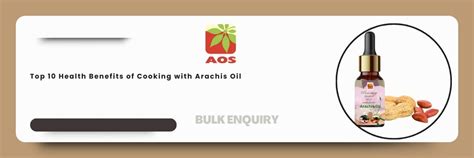 Top 10 Health Benefits of Cooking with Arachis Oil | Is Peanut Oil Healthy?
