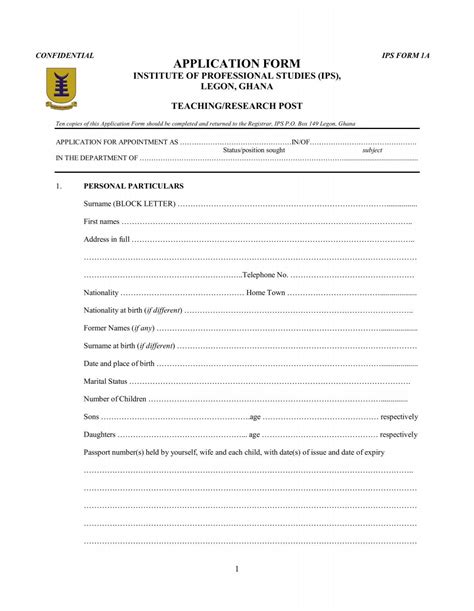 Image result for Professional Program Application Form