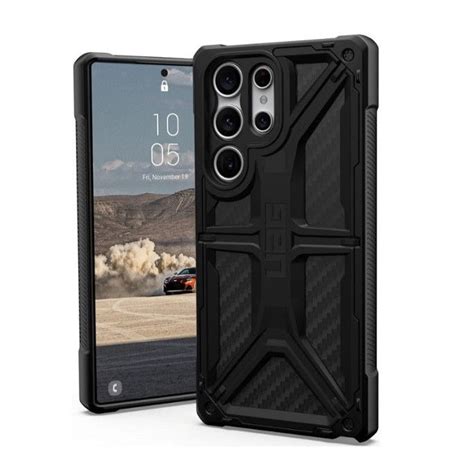 Samsung Galaxy S23 Ultra UAG (Inner Carbon) Monarch Series Case - Blac ...