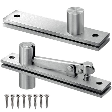 Buy Door Pivot Hinges 360 Degree Rotation Heavy Duty Hinges for Wood ...