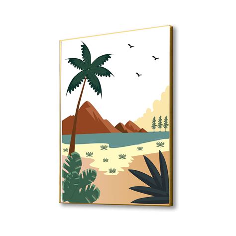 Coastal Rhapsody Wall Painting – Nestroots