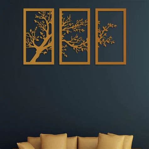 Tree Without Leaf Metal Wall Art – Decor Mantra