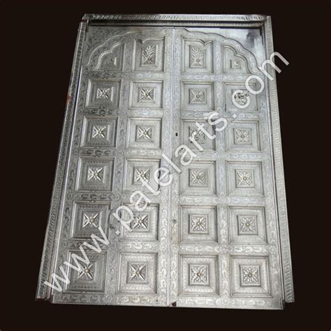 Silver Door, White Metal Doors, Silver Doors, Contemporary Silver Doors ...