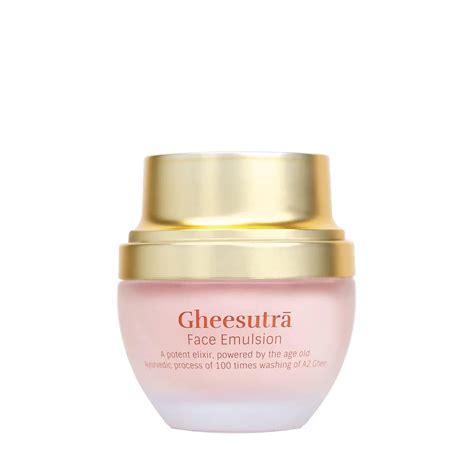 Gheesutrā Face Emulsion Cream For Glowing Skin Online | Shankara India