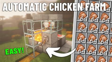 Image result for Efficient Chicken Farm Minecraft Java