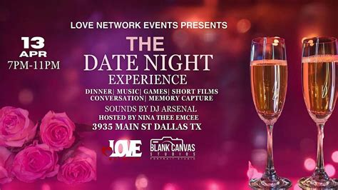 The Date Night Experience, Blank Canvas DFW, Dallas, 13 April 2024 ...