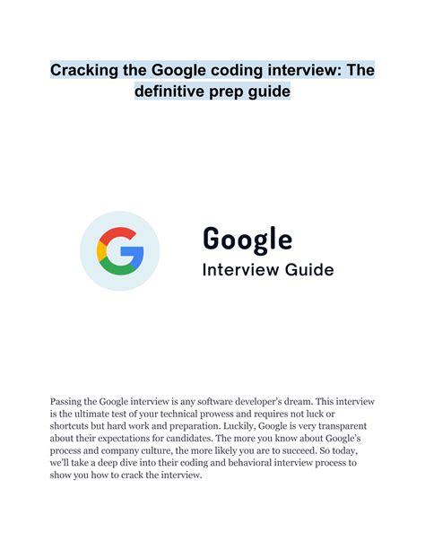 Image result for Google Coding Interview