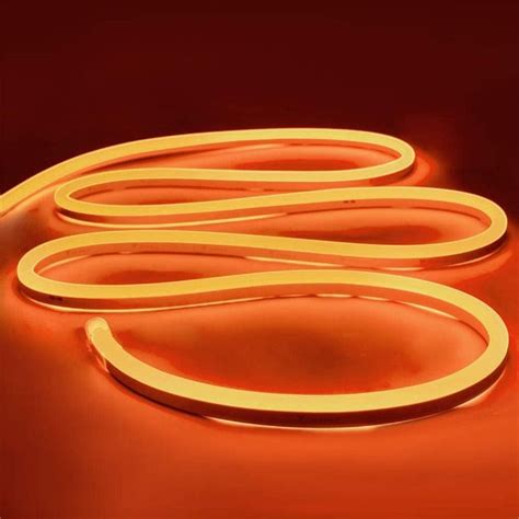 Neon Flex LED Strip Lights | Orange - AC 220V - 8mm x 16mm – Chronos Lights