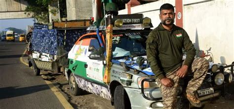 Patriot Umesh Gopinath Jadav’s Quest To Build Memorial For Pulwama Martyrs