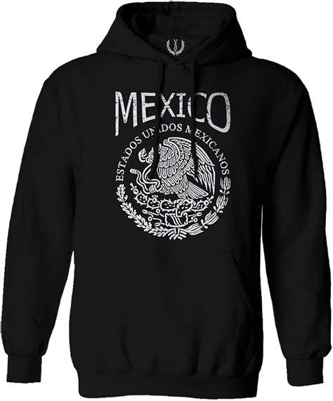 Buy VICES AND VIRTUES Front Hecho En Mexico Mexican Flag Coat of Arms ...