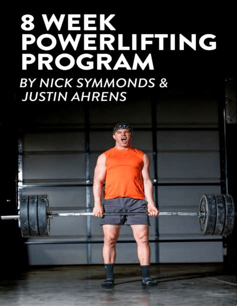 Image result for 8 Week Powerlifting Program