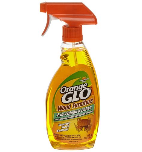 Orange Glo 11995 Wood Cleaner & Polish With Trigger Spray, 16 Oz ...