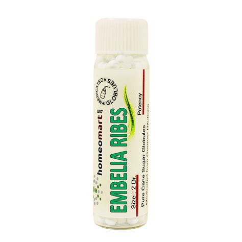 Buy Embelia Ribes Homeopathy 2 Dram Pellets 6C, 30C, 200C, 1M – Homeomart