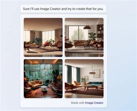 Bing Image Creator Windows 11 的图像结果
