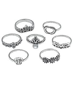 Young & Forever Gift Boho Gypsy Bohemian oxidised Cubic Zirconia ...