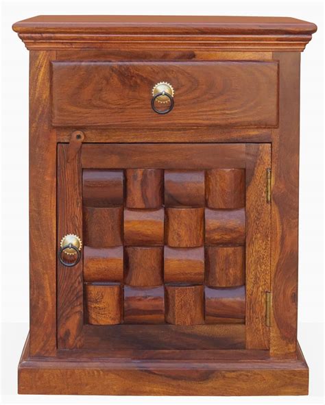 Space Galaxy Furniture Solid Sheesham Bedside Table Nightstand Lamp Ta
