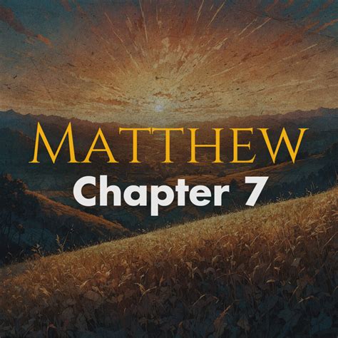 Image result for Matthew Chapter 7