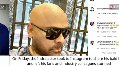 Revealed: Megastar Chiranjeevi’s transformation into his bald avatar