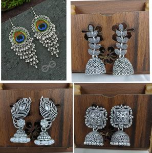 SARTHAK ROYAL Beads Alloy Drops & Danglers, Earring Set, Hoop Earring ...