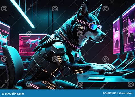 Sleek Workstation, Automated Synthesizers Hum , Computer, Science, DNA ...