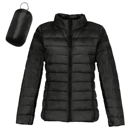 LIhncine Women's Packable Down Jacket Lightweight Puffer Jacket Winter ...