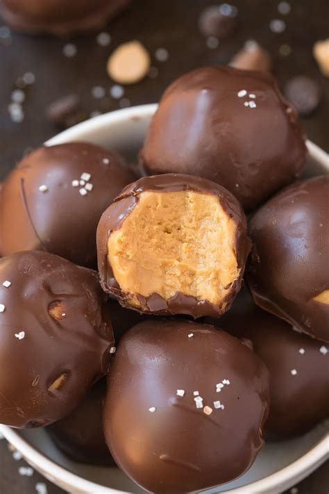 Chocolate Peanut Butter Balls - The Big Man's World