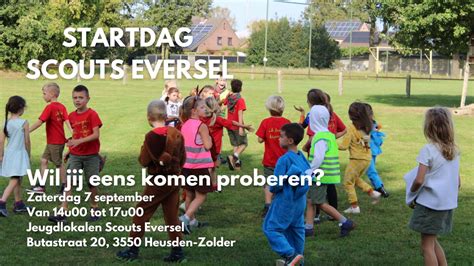 Startdag Scouts Eversel 2024, Butastraat 20/2, 3550 Heusden, Belgium ...