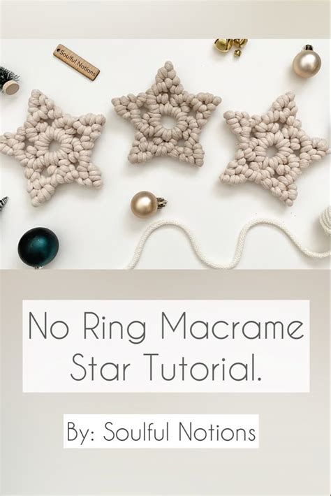Image result for Easy Macrame Star Tutorial