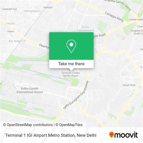 How to Get to Terminal 1 Igi Airport Metro Station in Delhi by Metro or ...
