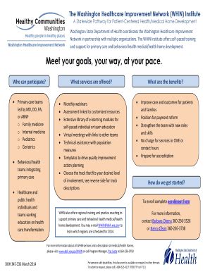 Fillable Online doh wa Washington Healthcare Improvement Network ...