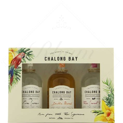 Chalong Bay Coffret Découverte 3 x 20 cl - Rhum Attitude
