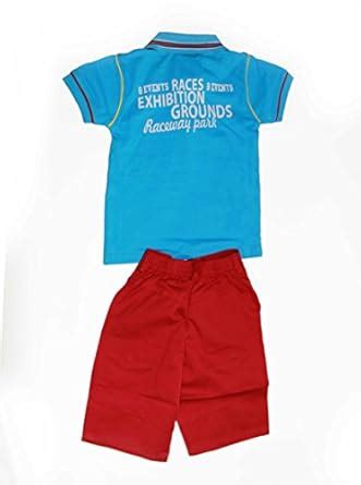 Buy Dizney Hijibiji Boys T-shirtswith pants, blue & red,1-2-3 years (16 ...
