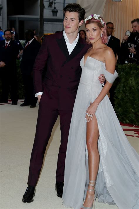 Hailey Baldwin and Shawn Mendes – MET Gala 2018 • CelebMafia