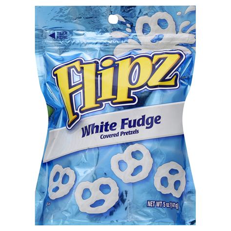 Flipz White Fudge Covered Pretzels 5 oz | Shipt