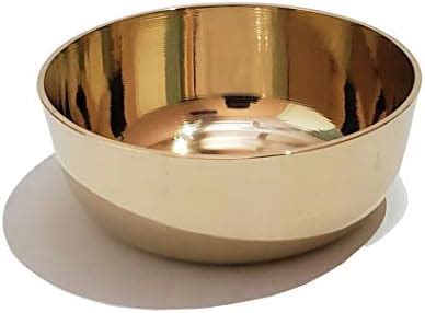 Buy Pure Source India Kansa/Bronze Solid Bowl - 150 Ml, 1 Piece, Gold ...