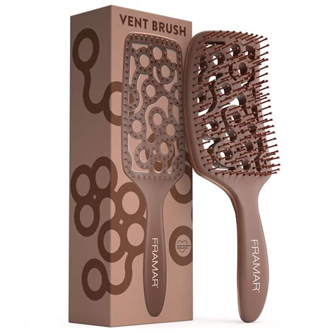 FRAMAR Professional Wet Hair Brush - Vented Hair Brush For Women ...