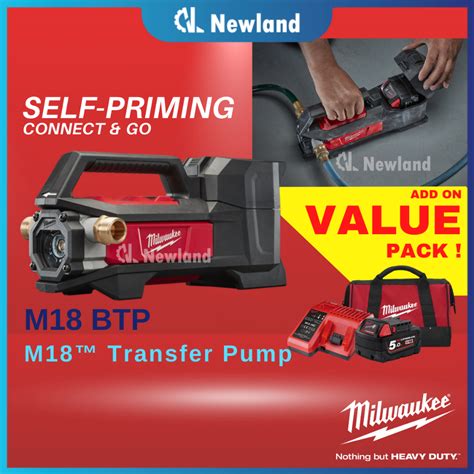 Milwaukee M18™ Transfer Pump / M18 BTP / Milwaukee M18 Cordless Water ...