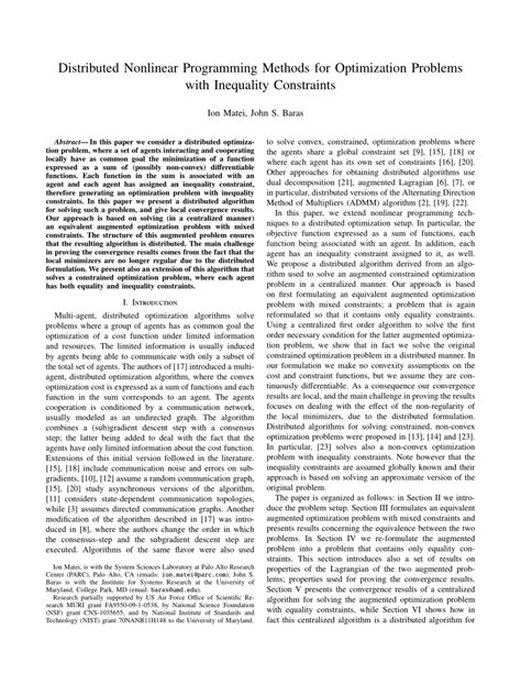 Nonlinear Programming Problems and Solutions by Substitution Optimization 的图像结果