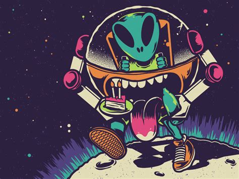 Alien Robot Drawing 的图像结果