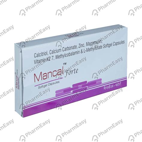 Mancal Forte Capsule (10): Uses, Side Effects, Price & Dosage | PharmEasy