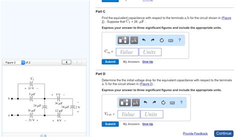 Image result for Equivalent Capacitance Problem Diagram