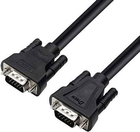 DTech 1 Meter SVGA VGA Computer Monitor Cable Male to Male Supports ...