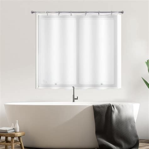 Amazon.com: GBYcLyw Silky Frosted Shower Curtain Liner for Bathroom ...