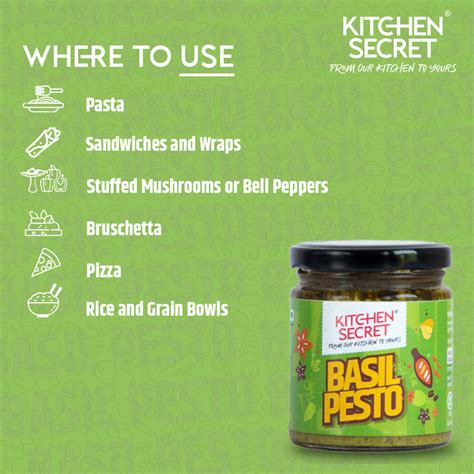 Kitchen Secret- Best Seller of Basil Pesto
