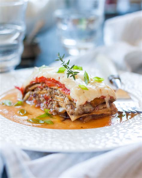 Low Fat Vegan Eggplant Lasagna Recipe
