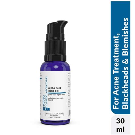 Salicylic Glycolic Acid Acne Gel Treatment | FCL Skincare