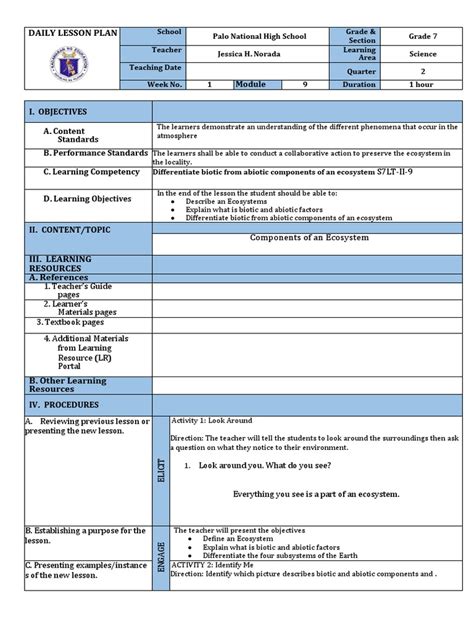 Ecosystem Lesson Plan 的图像结果