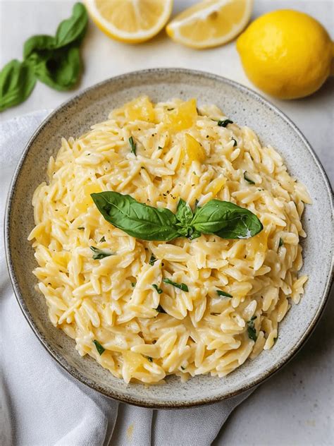 Creamy Lemon Orzo – Easy 20-Minute Side Dish Delight