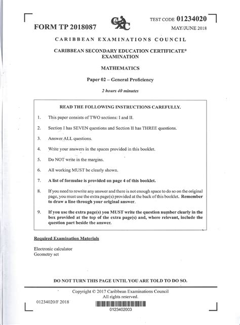 Image result for CSEC Maths Reflection Questions