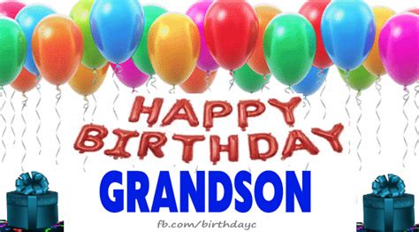 Happy Birthday Grandson GIFs | GIFDB.com